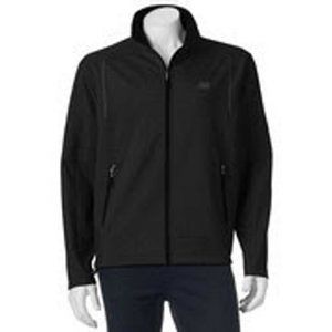 New Balance Coat Men's Black Large Tall Midweight New